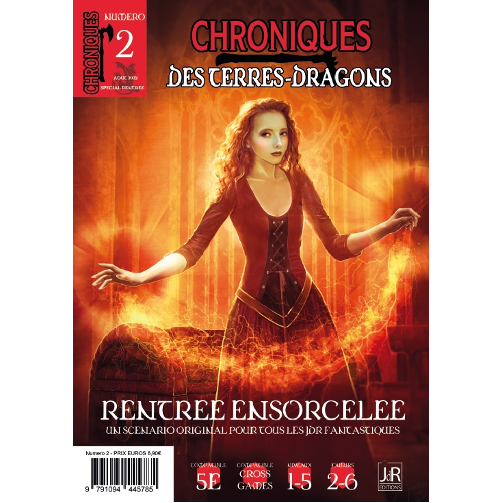 Chroniques des Terres Dragons - n°2 Rentrée Ensorcelée - Lootbox