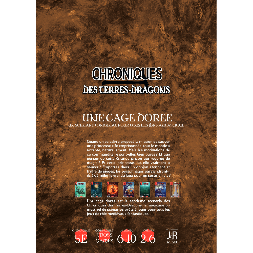 Chroniques des Terres Dragons - n°6 Une cage dorée - Lootbox