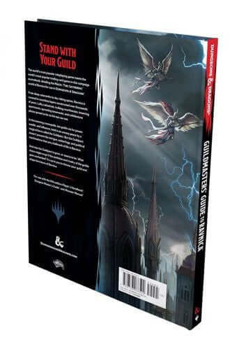 Dos du supplément de campagne de fantasy urbaine sur Ravinca pour Donjons et Dragons