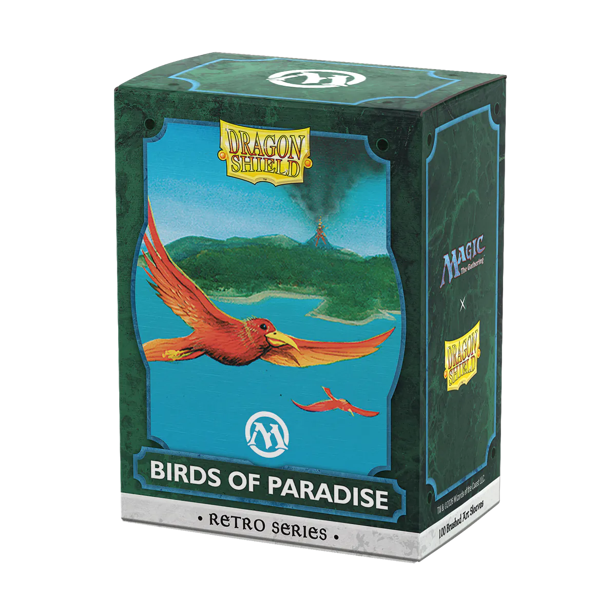 Magic x Dragon Shield - Retro Series - Art Sleeves - Birds of Paradise