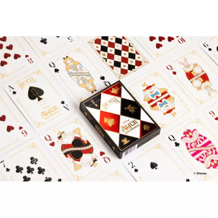 Bicycle - Alice au Pays des Merveilles - 54 Cartes
