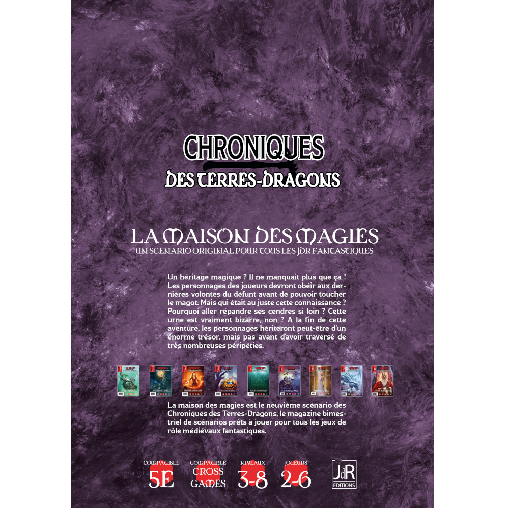 Chroniques des Terres Dragons - n°8  La maison des magies - Lootbox