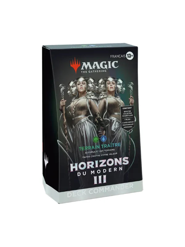 Magic - Deck Commander Terrain traître - Modern Horizons 3 - FR