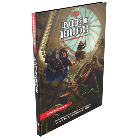 Couverture des clefs du verrou pour D&D5