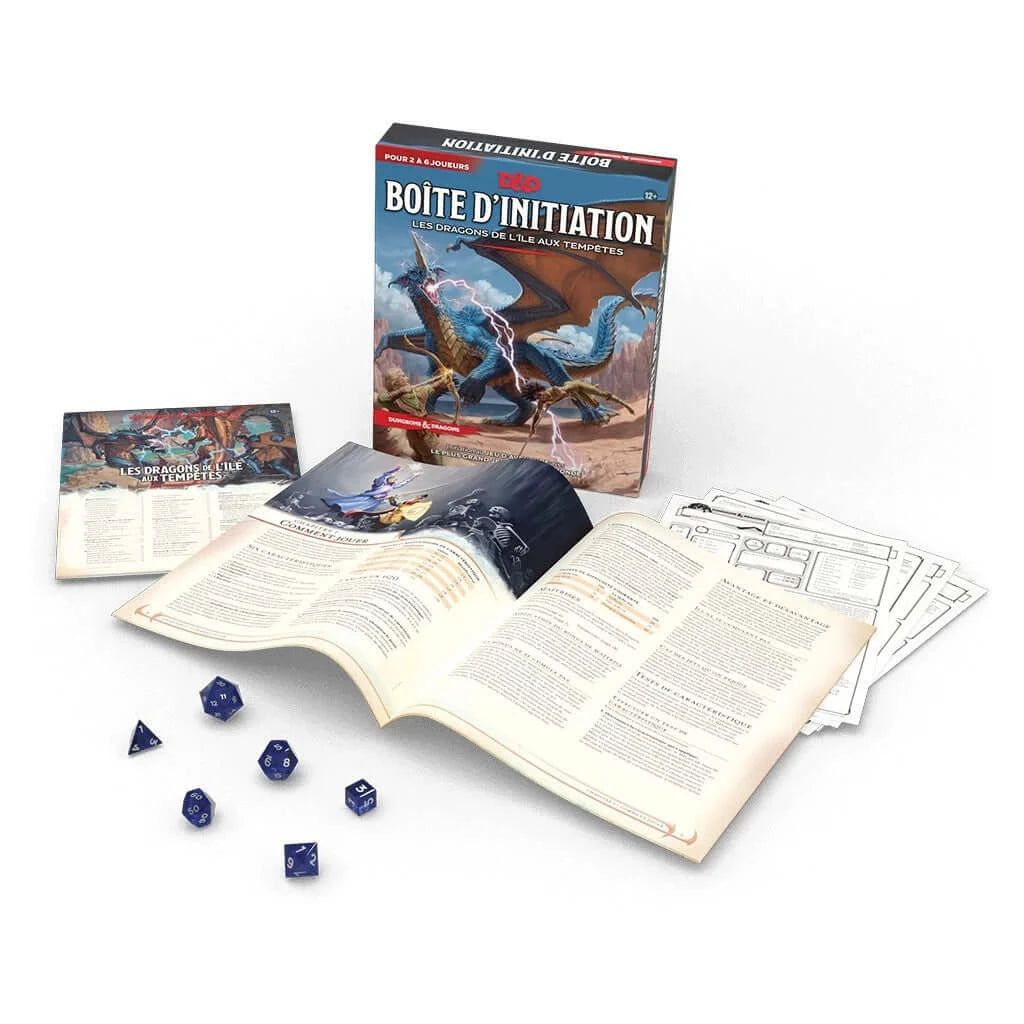 DUNGEONS & DRAGONS - Initiation - Les Dragons de l’Île aux Tempêtes - Lootbox