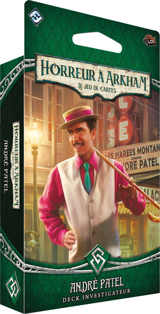 Horreur à Arkham JCE - André Patel (Investigateur)