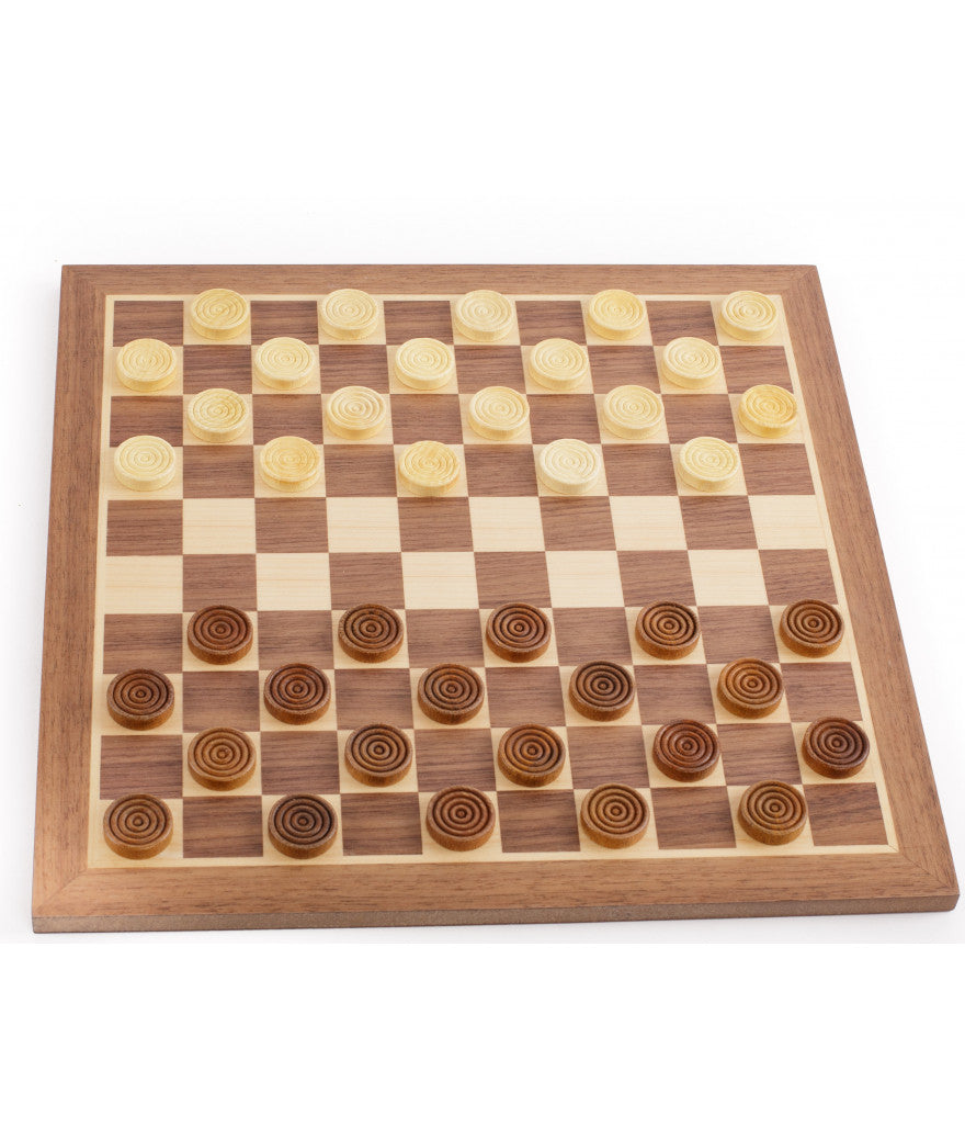 Jeu de dames françaises 29 cm