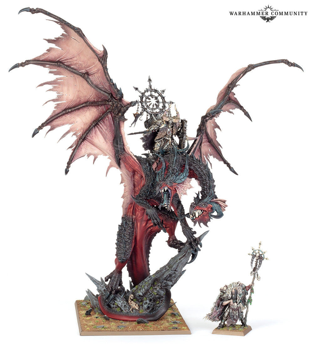 Guerriers du Chaos - Lord On Chaos Dragon