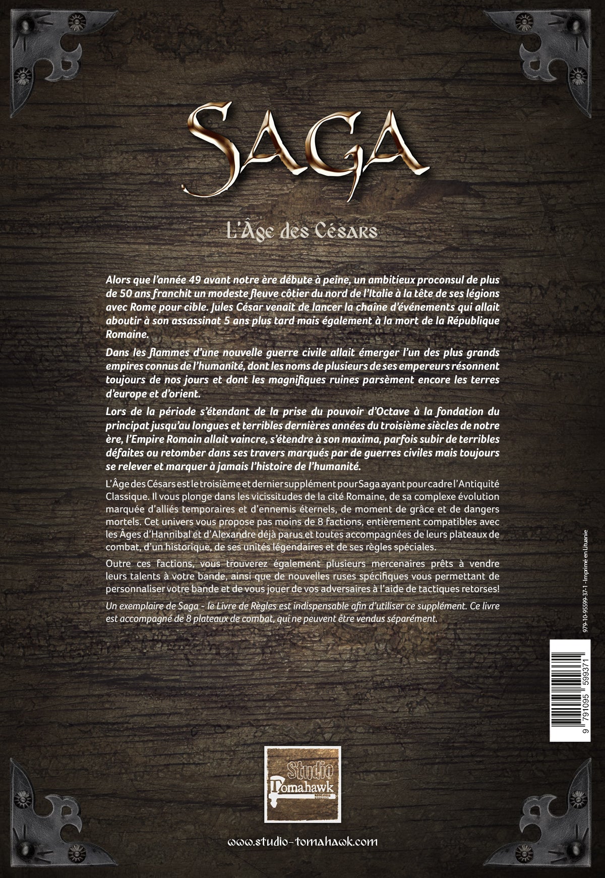Saga - L'âge des Césars
