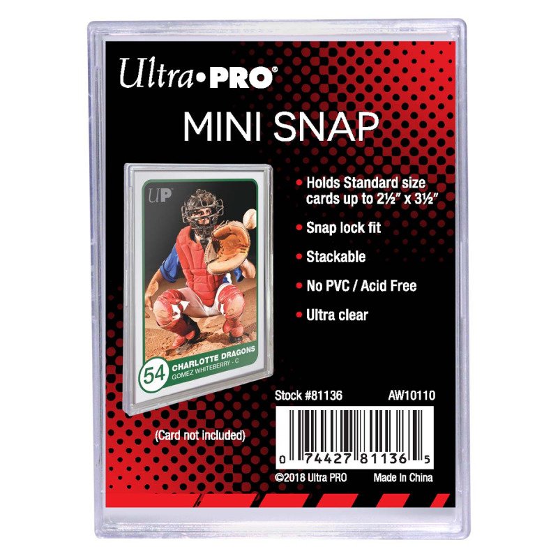 Ultra Pro - Snap Card Holder Mini