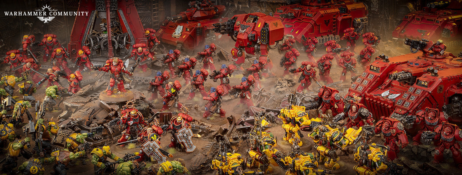 La boite Armageddon et la V11 de Warhammer de 40,000