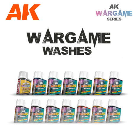 Encres Wargame Washes AK Interactive - Lootbox