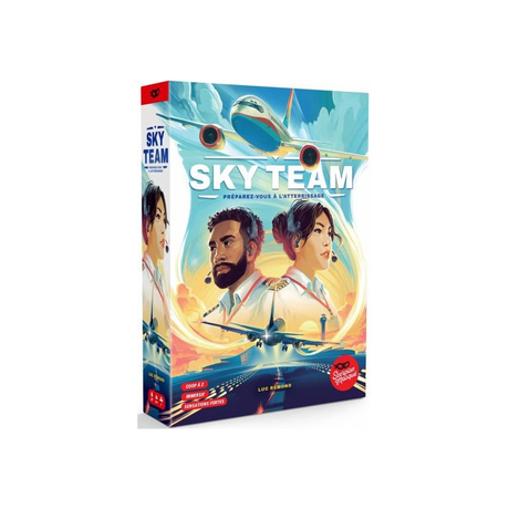 Sky Team jeu de société coopératif pour deux joueurs