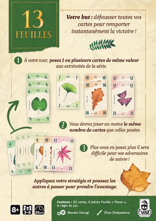 13 Feuilles