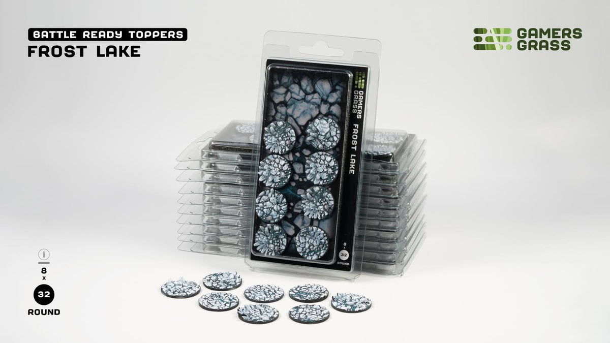 Gamer Grass - Frost Lake - Round 32mm