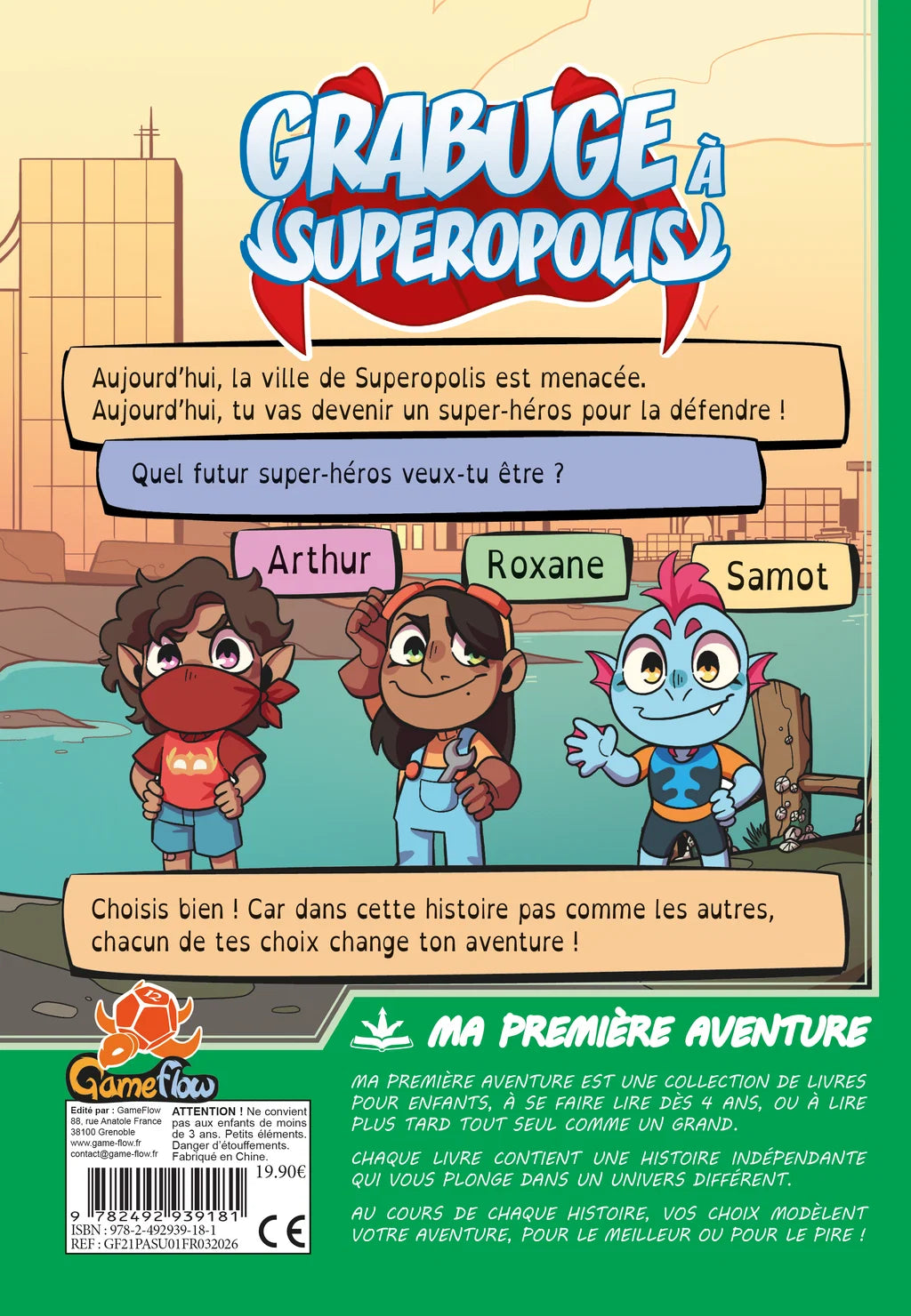 Ma 1ère aventure - Grabuge à Superopolis