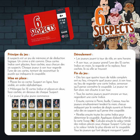 6 suspects
