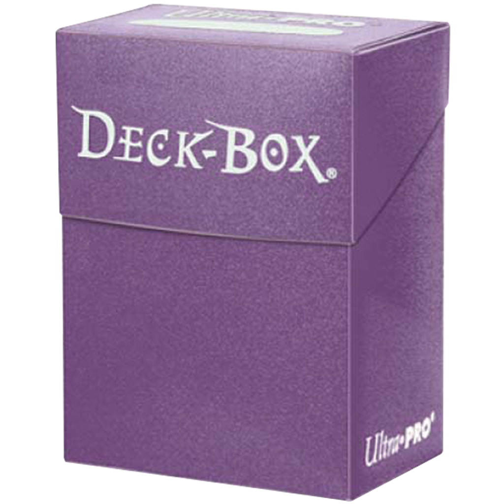 Deck Box 75 cartes violet