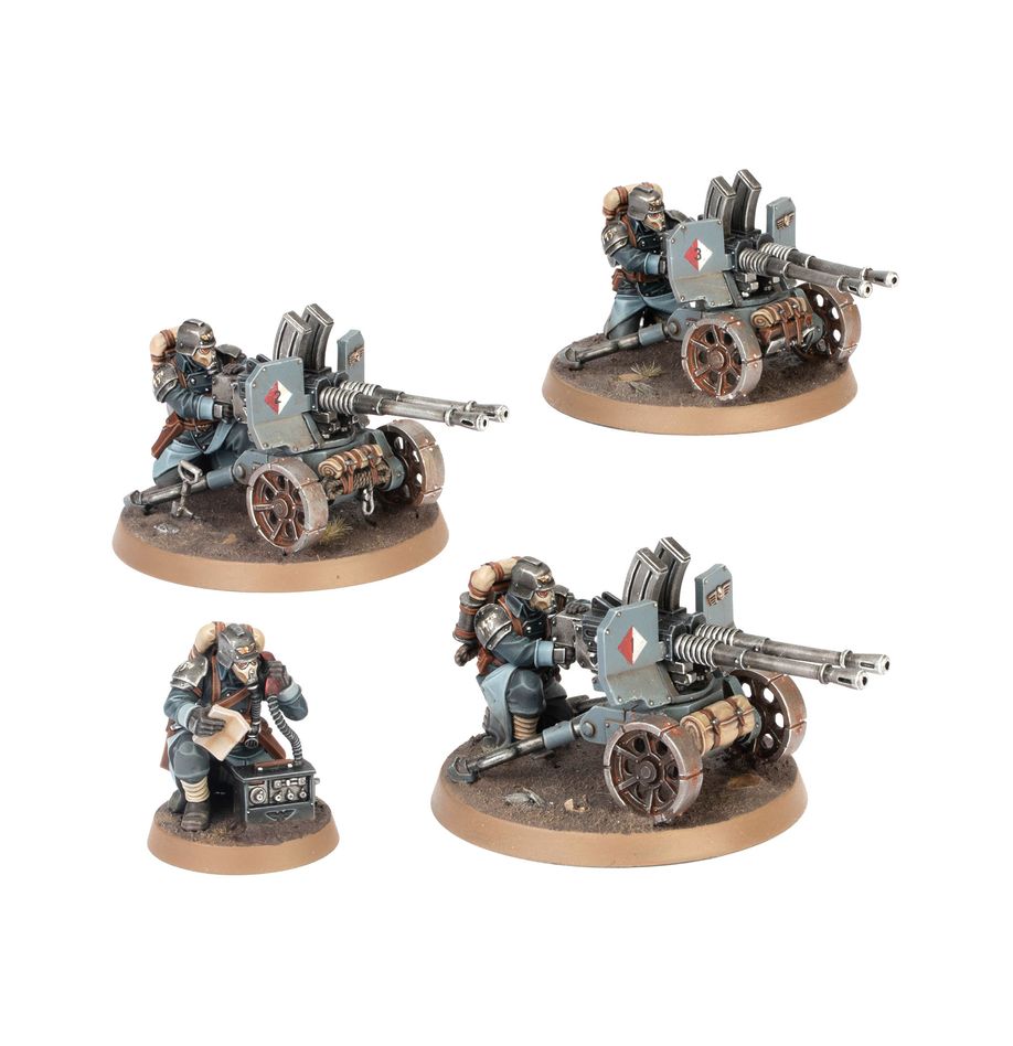 Astra Militarum - Escouade d'armes lourdes de Krieg