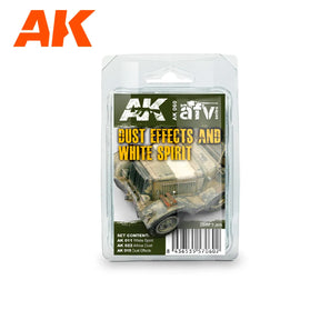 AK Interactive - Dust effects and white spirit - Effets de poussière pour figurines - Lootbox