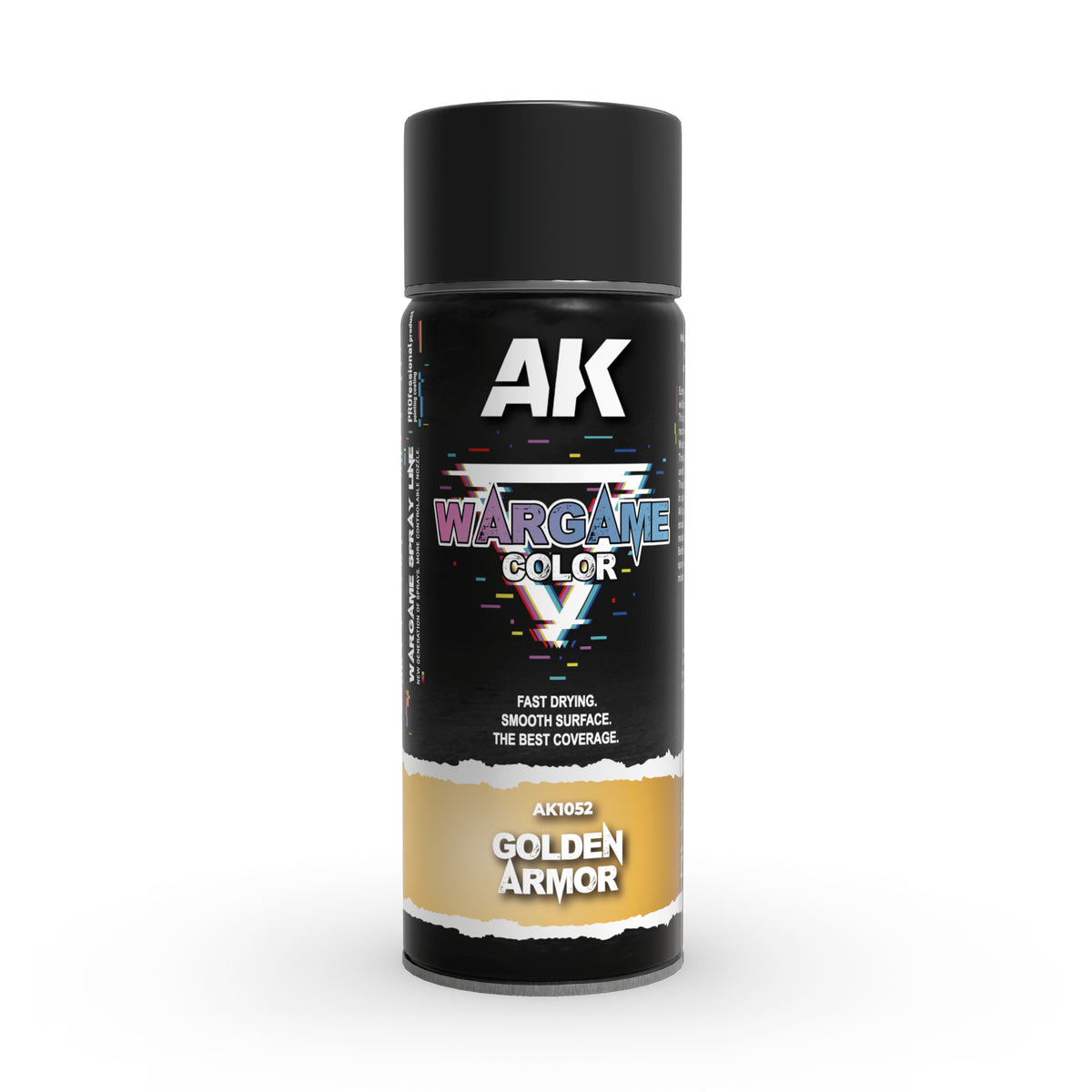 AK Interactive - Bombe de peinture Golden Armor