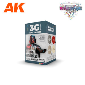 Peintures AK 3GEN - Kit Wargame Color - Ténèbres éternelles - Lootbox