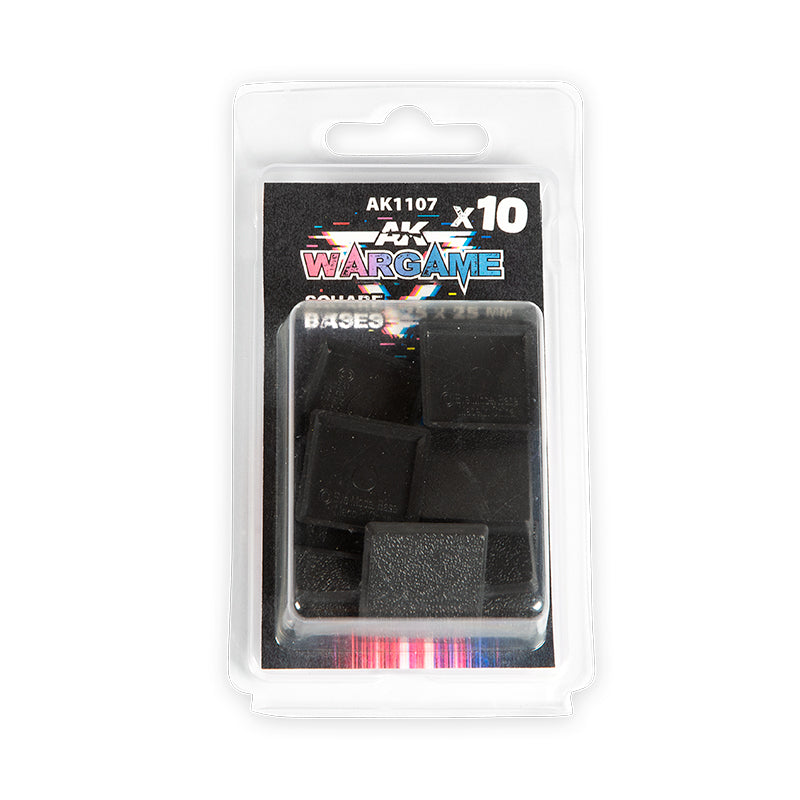 AK Interactive - Aimant Square Bases 25x25mm