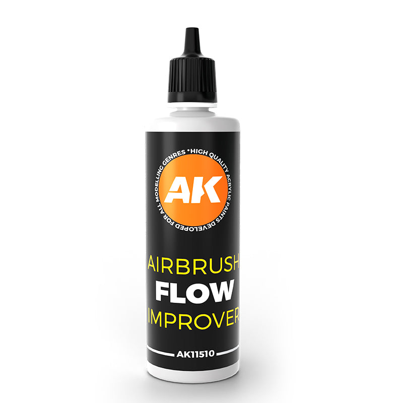 AK Interactive - Airbrush Flow Improver for Acrylics - 100 mL