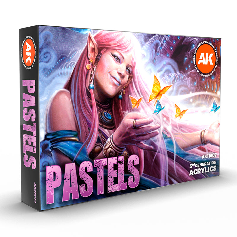 Peintures AK 3GEN - Kit - Pastels
