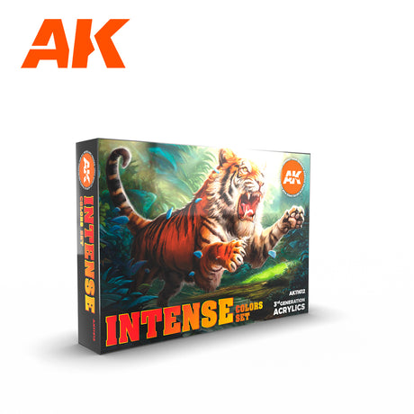 Peintures AK 3GEN - Kit - Intense colors set - Lootbox