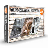 Peintures AK 3GEN - Kit - Bois et weathering vol.2