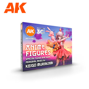Anime Signature Set – 18 couleurs acryliques AK 3GEN choisies par Keigo Murakami - Lootbox