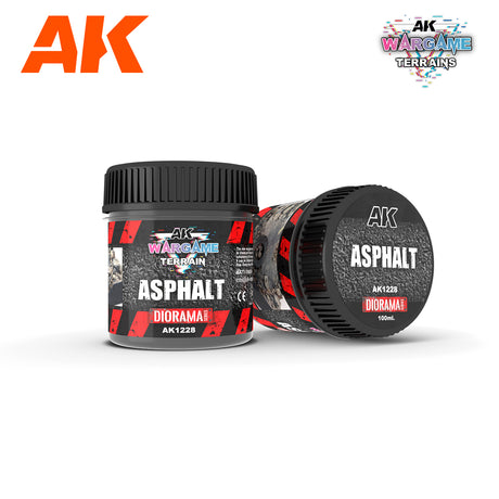 Ak Interactive - Wargame Terrains - Asphalte 100mL - Lootbox