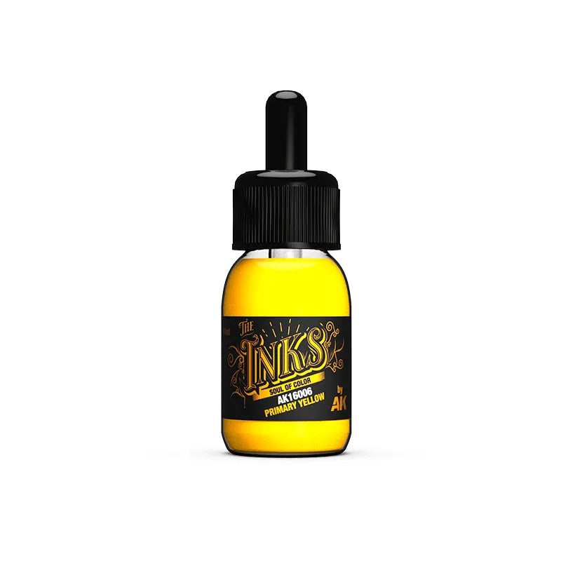 Encre AK Interactive - Primary Yellow Ink - 30 mL - Lootbox