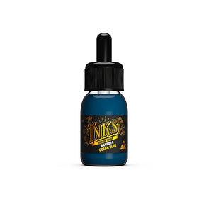 Encre AK Interactive - Ocean Blue Ink - 30 mL - Lootbox