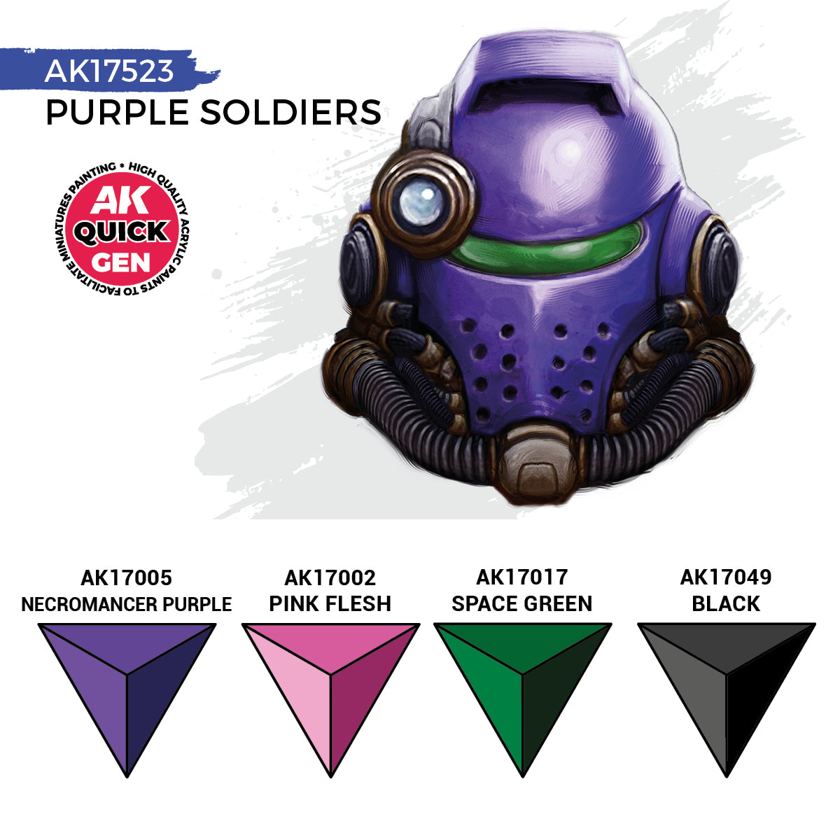AK Quick Gen Set - Purple Soldiers