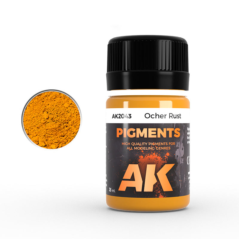 AK Interactive - Ocher Rust Pigment 35 mL