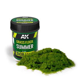 herbe statique verte estival pour socles de figurines ak interactive