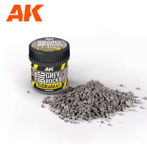 AK Interactive - Roches grises pour socles et terrains - Lootbox