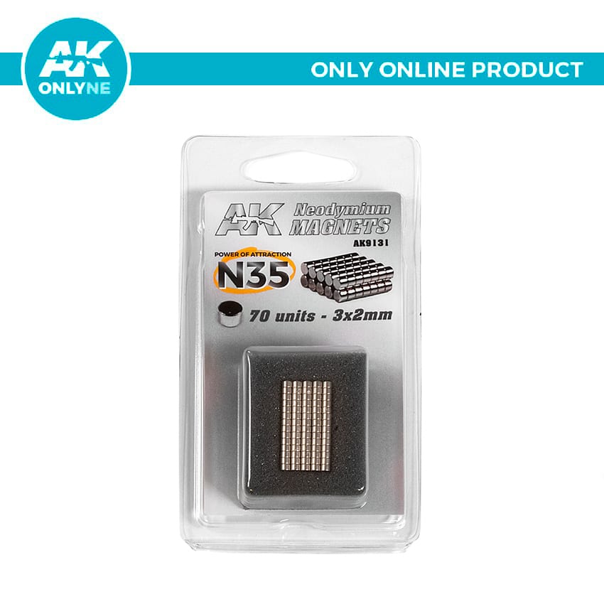 Aimants Neodymium 3×2 mm N35