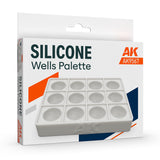 AK Interactive - Palette Humide en silicone