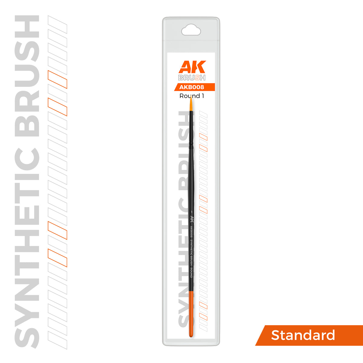 AK Interactive - Synthetic Brush Round 1