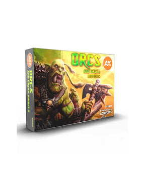 AK set de peinture orcs et créatures vertes