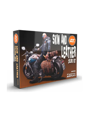 Peintures AK 3GEN - Kit - Peaux et cuirs - Lootbox
