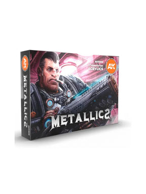 Peintures AK 3GEN - Kit - Peintures métalliques - Lootbox