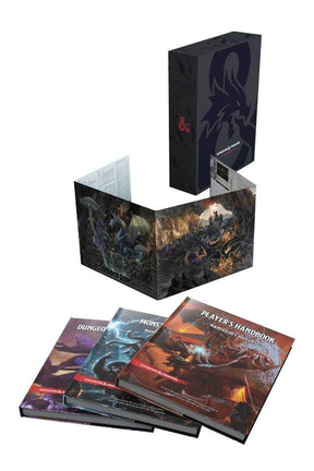 Coffret cadeau avec les règles de Donjons et Dragons