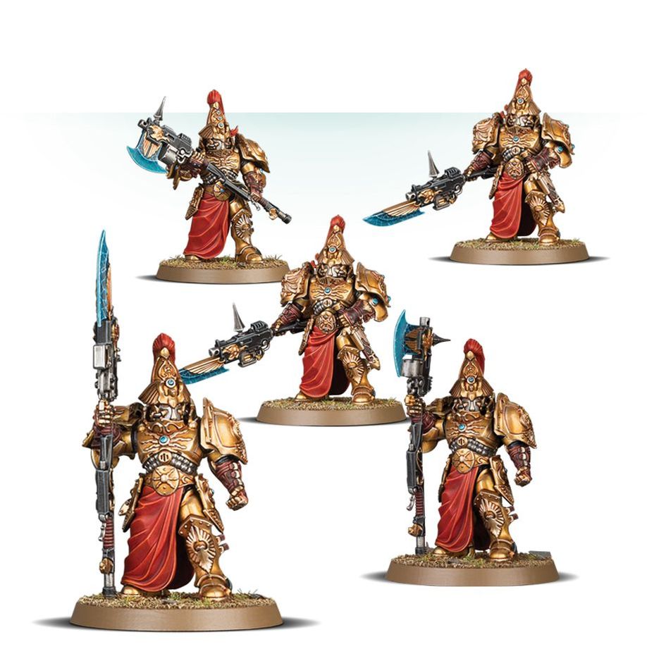 Adeptus Custodes - Gardes Custodiens