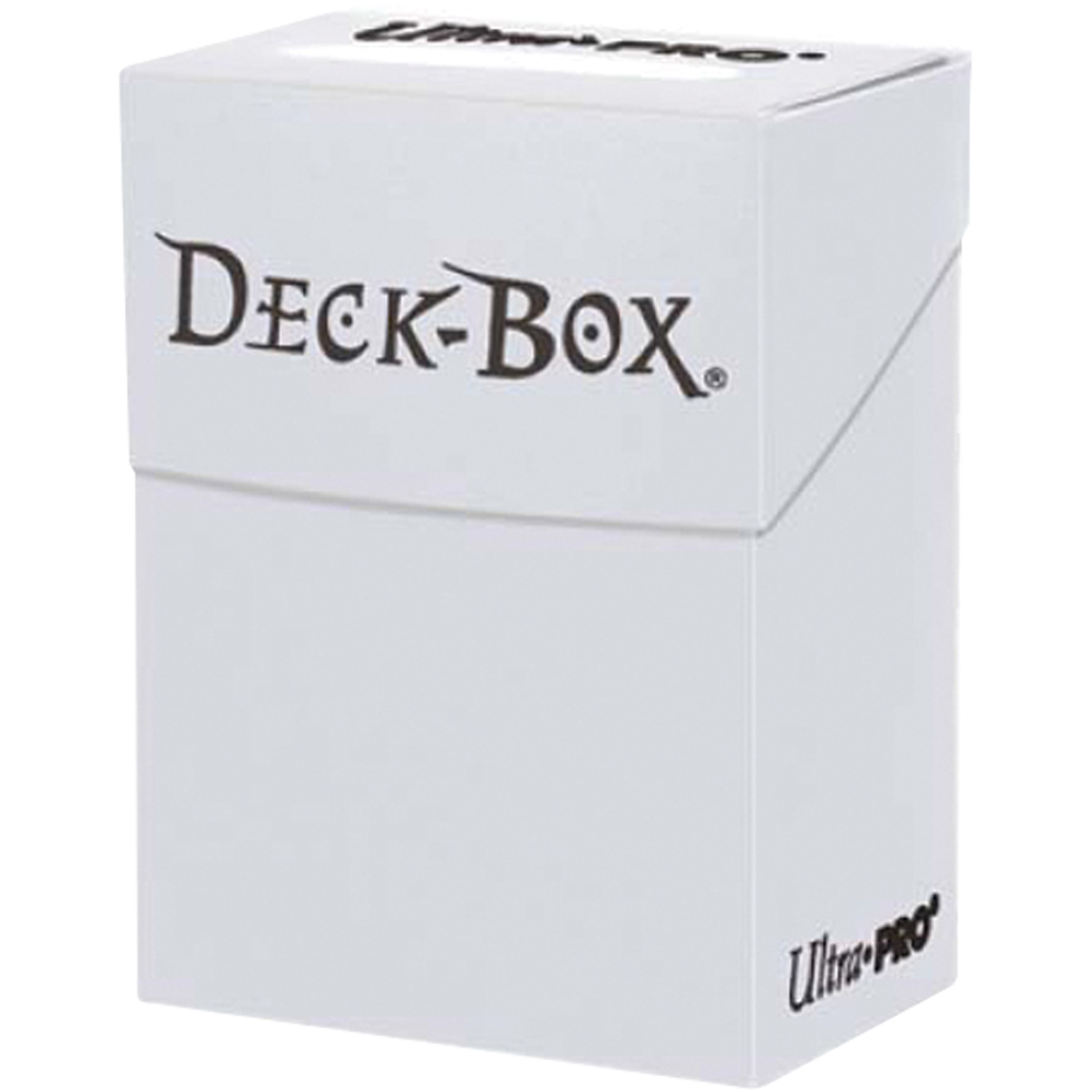 Deck Box 75 cartes Blanc