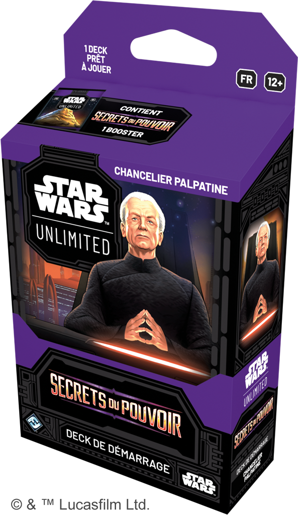 Star Wars Unlimited - Secrets du pouvoir - Starter Palpatine
