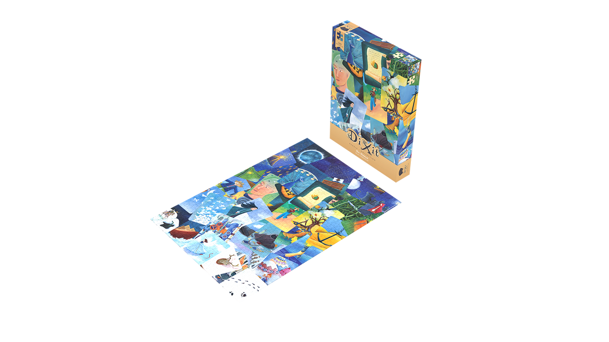 Puzzle Dixit Blue Mishmash - 1000 p.